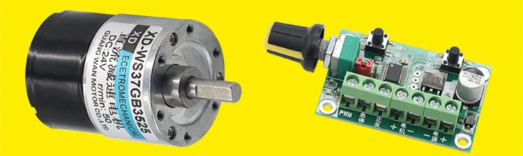 37 мм DC 12V 24V бесщеточный редукторный двигатель 10W CW/CCW PWM защита от перегрузки по току офис Домашний производственный медицинский двигатель безопасности