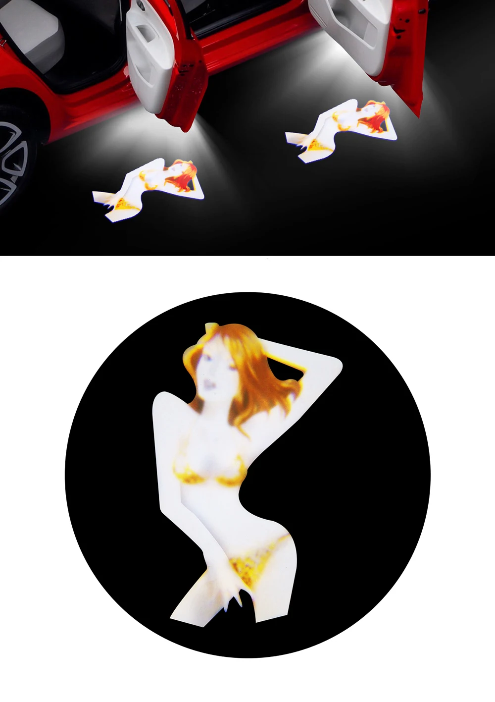 1-5 пар, сексуальный Дамский логотип, автомобильная дверь, тень, вежливость, приветственный светильник для Nissan Altima Armada Maxima Quest, Titan Teana, лазерный проектор
