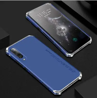 Blue Sliver Металлический корпус для телефона Xiaomi mi 9SE тонкий жесткий чехол Alu mi nium Hybrid PC Shell для Xiaomi mi 9 SE Чехлы для Xiaomi mi 9 se - Цвет: Blue Sliver