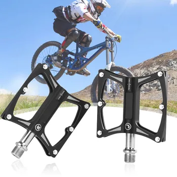 

1 Pair Bike Pedals Aluminum Alloy Bearing Anti-slip Lighweight Anti-dust Pedal ALS88