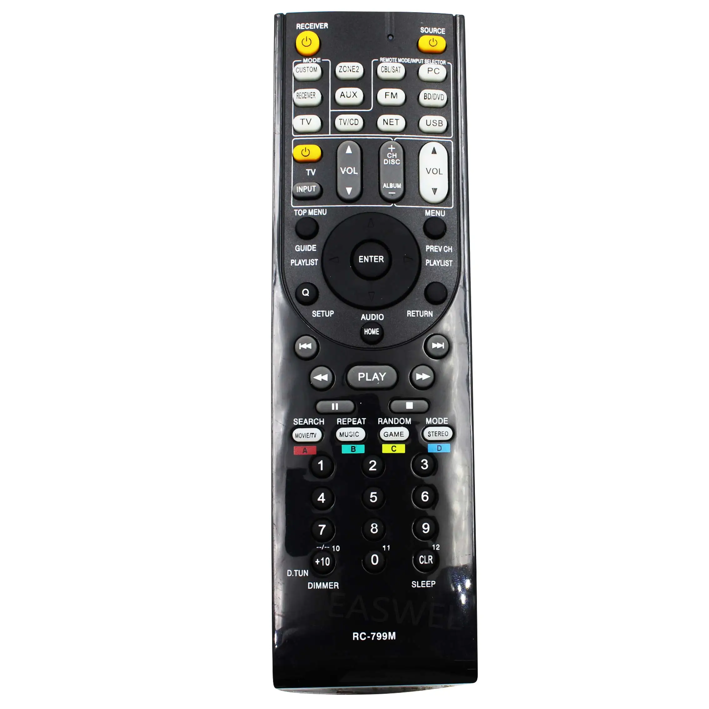 50 шт. для ONKYO HT-R758 HT-R791 HT-S580S HT-S680S HT-SR604E AV ресивер пульт дистанционного Управление