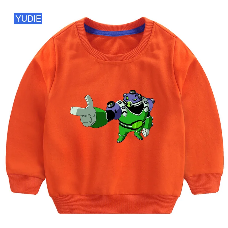 Ben10 футболки на мальчиков, Осеннее детское Толстовки для маленьких мальчиков с героями мультфильмов, одежда с длинным рукавом свитер детский пуловер Одежда для детей Топы с длинными рукавами - Цвет: 07