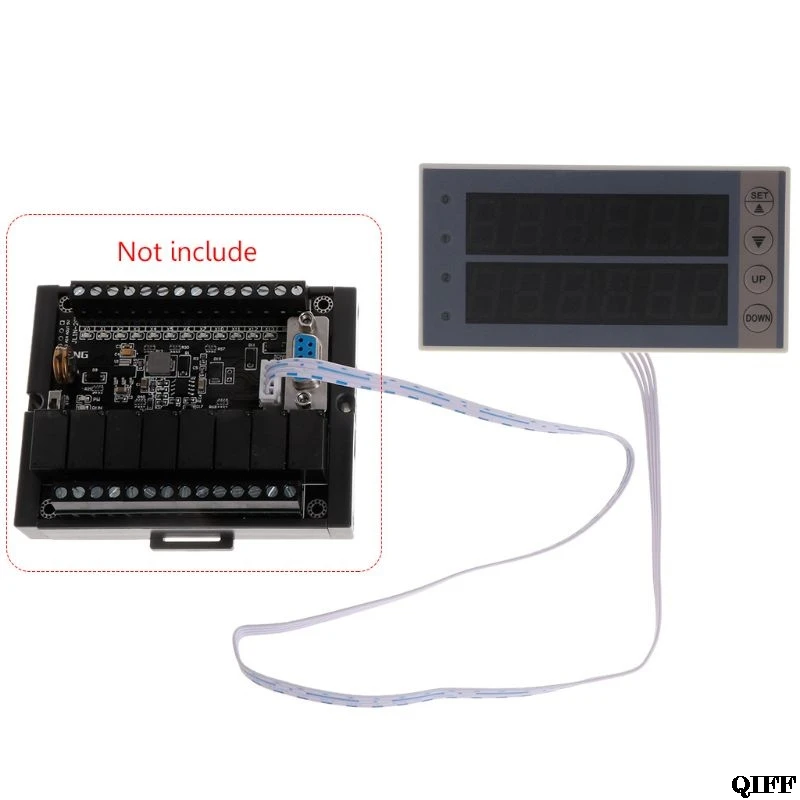 

PLC Display & Transmission Parameters Display Board Simple Text 2 Rows D100 D114
