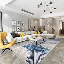 Большие грязеотталкивающие коврики для спальни гостиной Квадратный Ковер с Морден абстрактным узором коврик для гостиной