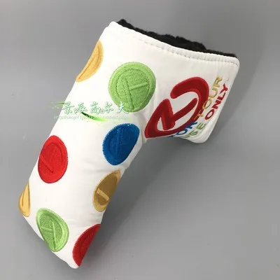 TlTLElST golf milled putter master cover PUTTER головной убор подходит для Тур Кэмерон мусорный двор собака Корона Скотти клоун вишня головные уборы - Цвет: 14