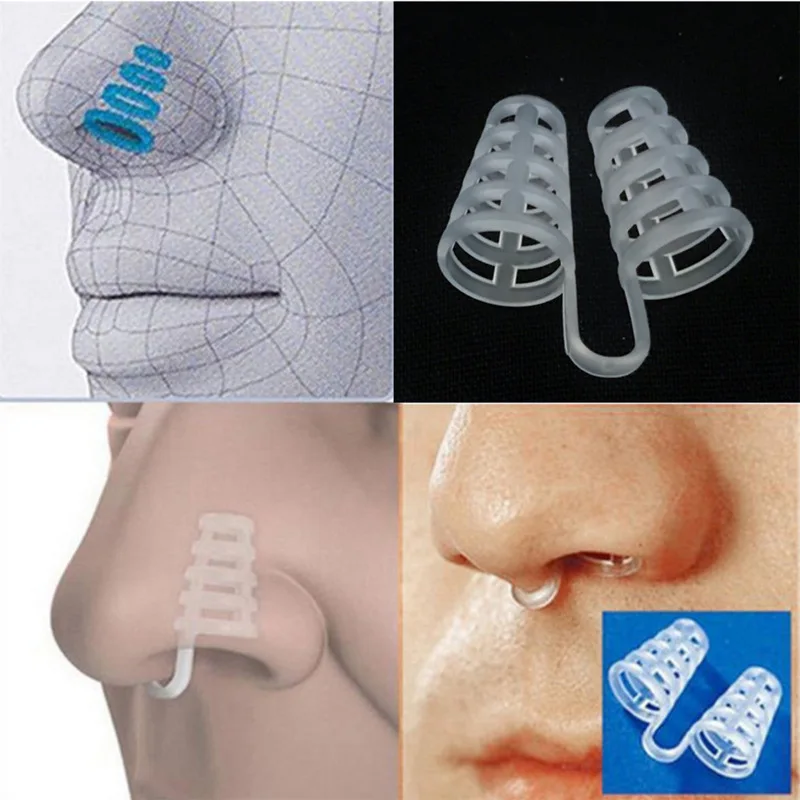 Stop Snoring Nose Clip Stop Snoring Anti Snoring Device Stopper Snore Nose Clips Sleep Antisnoring Remedy Products