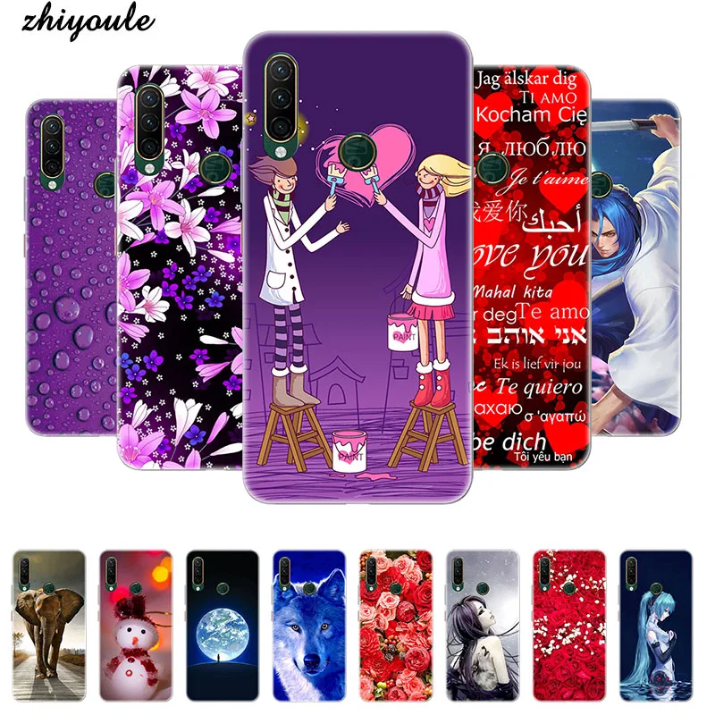 Чехлы для телефонов Lenovo Z6 Lite L38111 / Youth Edition 6 3 дюйма чехол с принтом роз волков