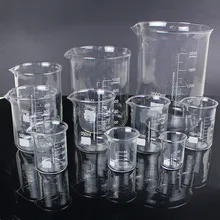 5pcs/set 25ml/50ml/100ml/150ml/500ml Glass Beaker Chemistry Experiment Labware For School Laboratory Equipment цена 5pcs/set 25ml/50ml/100ml/150ml/500ml Glass Beaker Chemistry Experiment Labware For School Laboratory Equipment цены онлайн