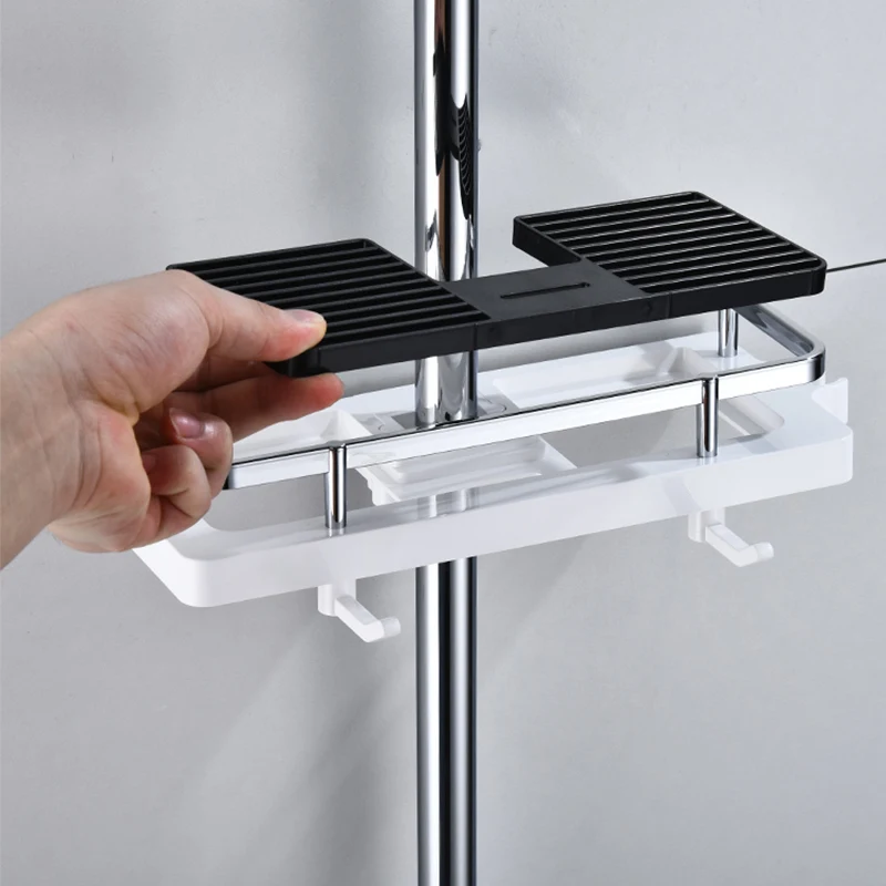Bathroom Shelf Shower Shelf Bathroom Storage Shelf Shower Rack Shampoo Rack Wall Household Item Bathroom Shower Holder Rack Organizer Bathroom Shelf Shampoo Tray Stand No Drilling Floating Shelf
