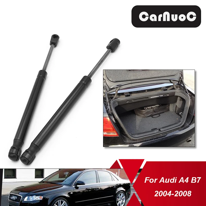 

Для (279 мм) Audi A4 B7 2004-2008 автомобильный стальной багажник, подъемная стойка черного цвета, амортизатор, подъемник, поддержка багажника, автомобильные аксессуары