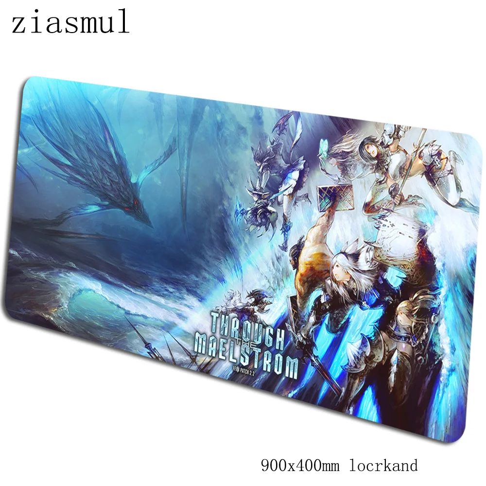 Final fantasy xiv коврик для мыши геймерский милый коврик для мыши 90x40 см notbook игровой коврик для мыши Большой 3d коврик для мыши ПК настольный коврик для мыши - Цвет: pattern 3