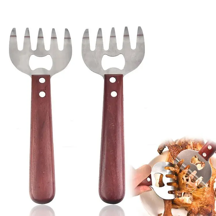 Модный многофункциональный разветвитель мяса инструмент для барбекю Мясорубка кухонный гаджет 1 шт./2 шт. Подарочная коробка праздничный подарок