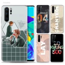 Exo K Pop Baekhyun Case for Huawei P20 P30 P Smart Z Plus 2019 P10 P9 P8 Mate 30 10 20 Lite Pro Silicone Sac Phone Coque Cover(China)