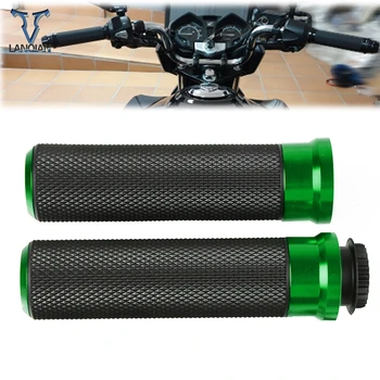 

7/8 22mm Motorcycle Accessories Hand Grip Aluminum Plastic handlebar For bmw k1200r honda x11 yamaha r1 2004 cb400sf fz25 rsv4
