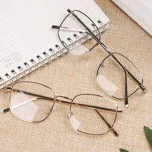 Сверхлегкие металлические очки для чтения, увеличительное стекло, большие очки, оправа для оптических очков, оправа для дальнозоркости