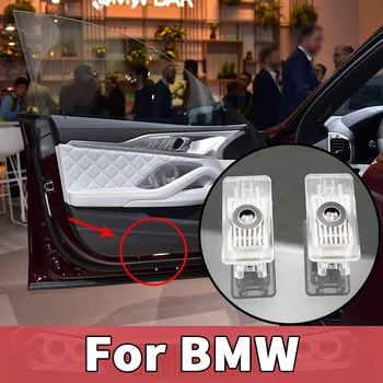 

2Pcs For BMW 3 Series G20 Z series G29 Z4 8 series M8 Car Door welcome light LED logo laser projector Courtesy lamp