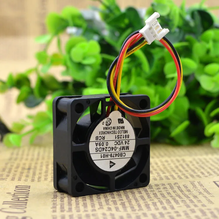 CB0479-H01 MMF-04C24DS-RCB 24V 40*40*15 защиты электродвигателя Вентилятор охлаждения