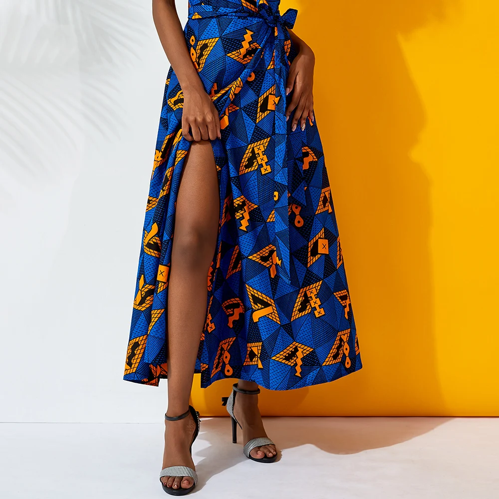 Африканские платья для женщин парные платья Анкара платья мода Анкара принт воск хлопок Материал африканская традиционная одежда