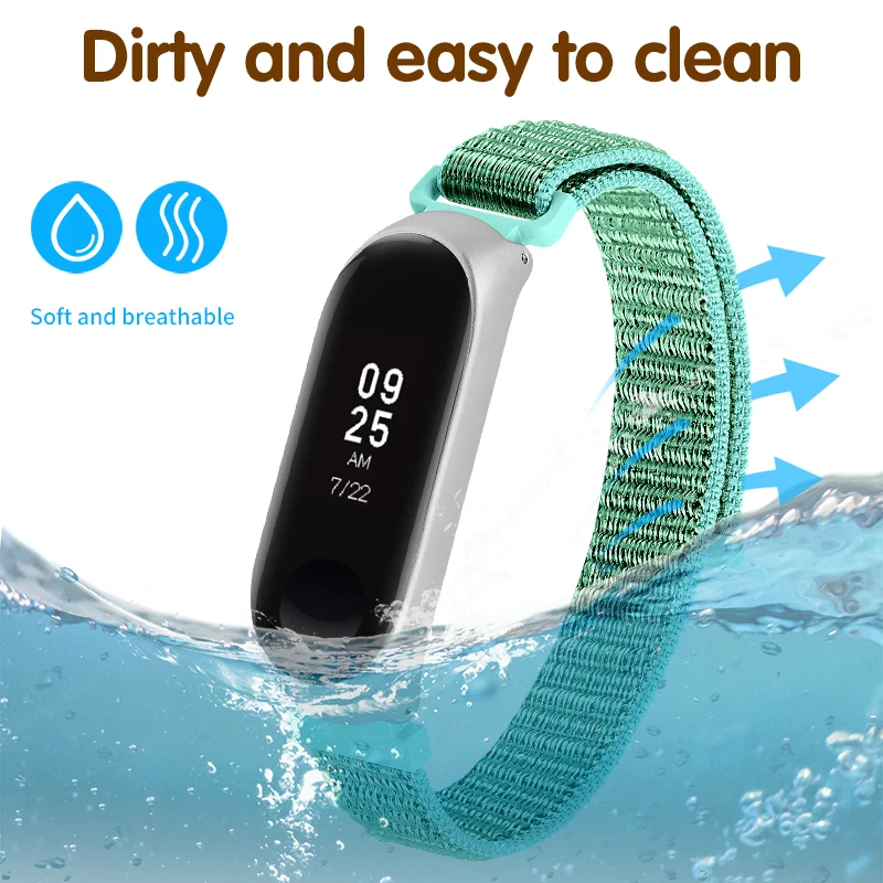 OULUCCI нейлоновый ремешок для часов ремешок на запястье браслет для samsung Galaxy Fit-e R375 Смарт замена часы ремешок аксессуары