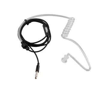 

4 Colors Professional Secret Service Air Tube 3.5mm Anti Radiation Mobile Phone Headsets Headphone Earphone Single Headphone