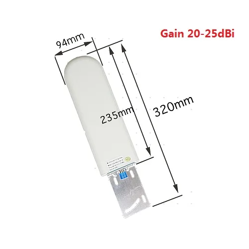 20-25dBi ZQTMAX GSM CDMA DCS 2600 антенна 30dBi N female для 2G 3g 4G LTE усилитель мобильного телефона повторитель мобильного сигнала - Цвет: 20-25dBi