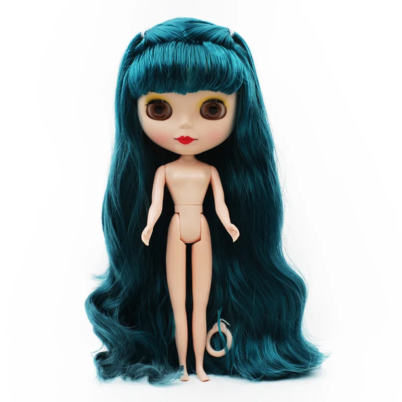 Обнаженная кукла подобный Блит BJD кукла, индивидуальный лак куклы может быть изменен макияж и платье от DIY, 12 дюймов мяч шарнирные куклы - Цвет: ONO.1