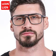 LeonLion, прозрачные Квадратные Солнцезащитные очки для мужчин, роскошные солнцезащитные очки для мужчин/женщин, Винтажные Солнцезащитные очки для мужчин, Ретро стиль, Oculos De Sol Gafas