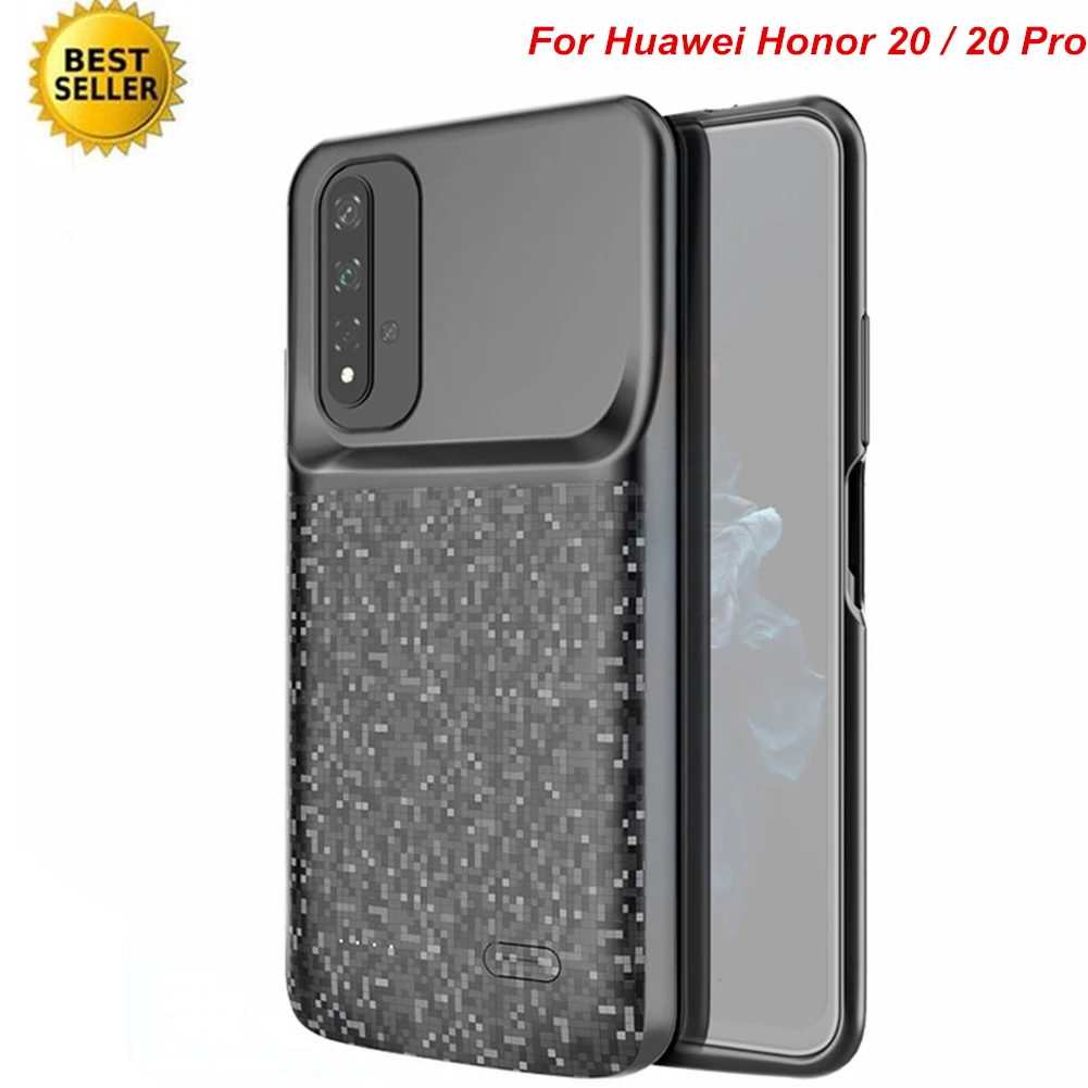 4700 мАч для huawei Honor 20 Pro Чехол батареи подставка смартфона крышка Смарт зарядное