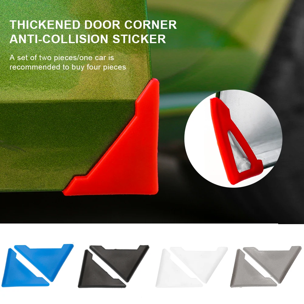 

2PCS Silicone Car Door Corner Cover 90 Degree Angle Corner Cover Bumper Scratch Protector For E90 E91 E92 E93 M3 E60 E61 F10