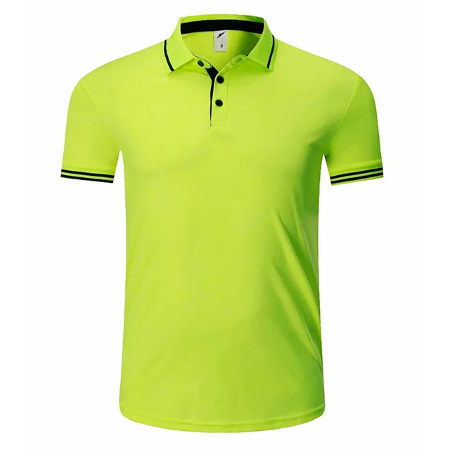 golf shirts for men/women Fitness Gym T-shirt short-sleeved pol o shirt for Men Golf ropa de golf para hombre Sportswear Running - Цвет: green