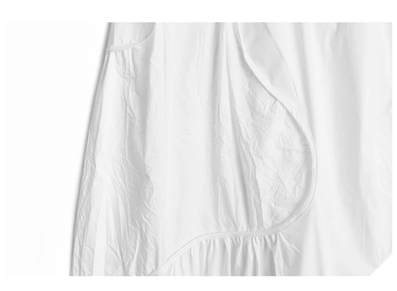 [EAM] High Elastic Waist Black Pleated Split Irregular Long Half-body Skirt Women Fashion Tide New Spring Autumn 2020 1X861