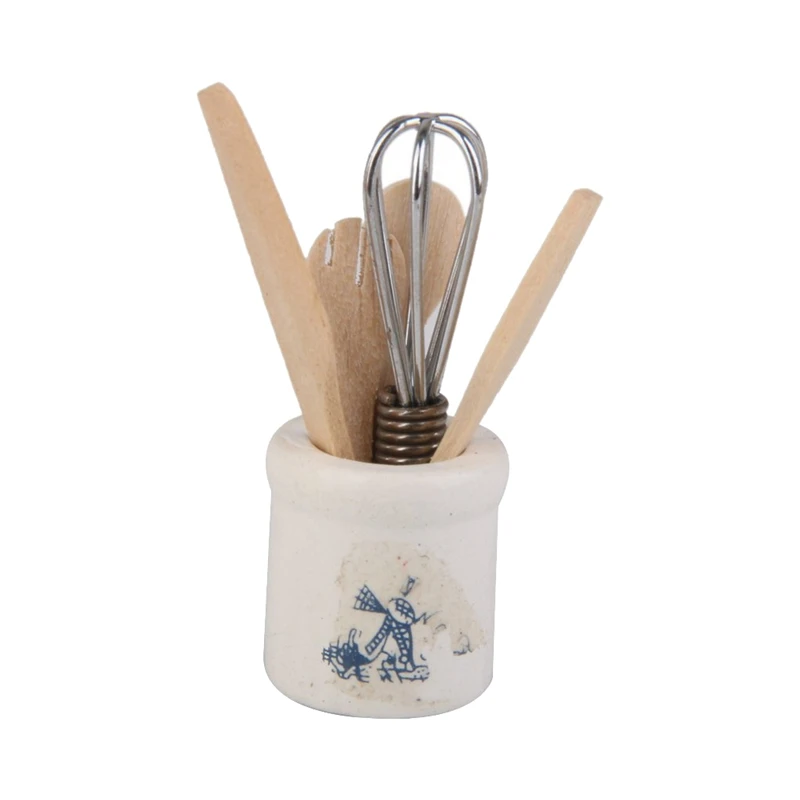 1/12 миниатюрный набор посуды для кукольного домика нож вилка ложка | Игрушки и