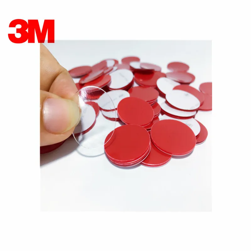 Круглый 3/4IN (упаковка из 30) 3M VHB лента 4905 прозрачный для стеклянных дверей/Skylights 0 5