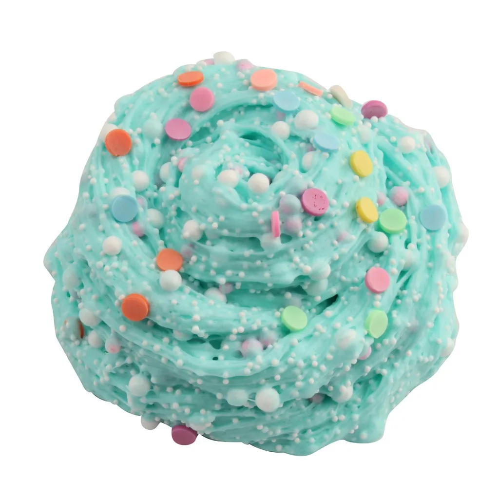 Fluffy Slime Supplies Stress Relief Toy Child Creativity Imagination Education toy Beautiful Color Colorful Slime toys #A