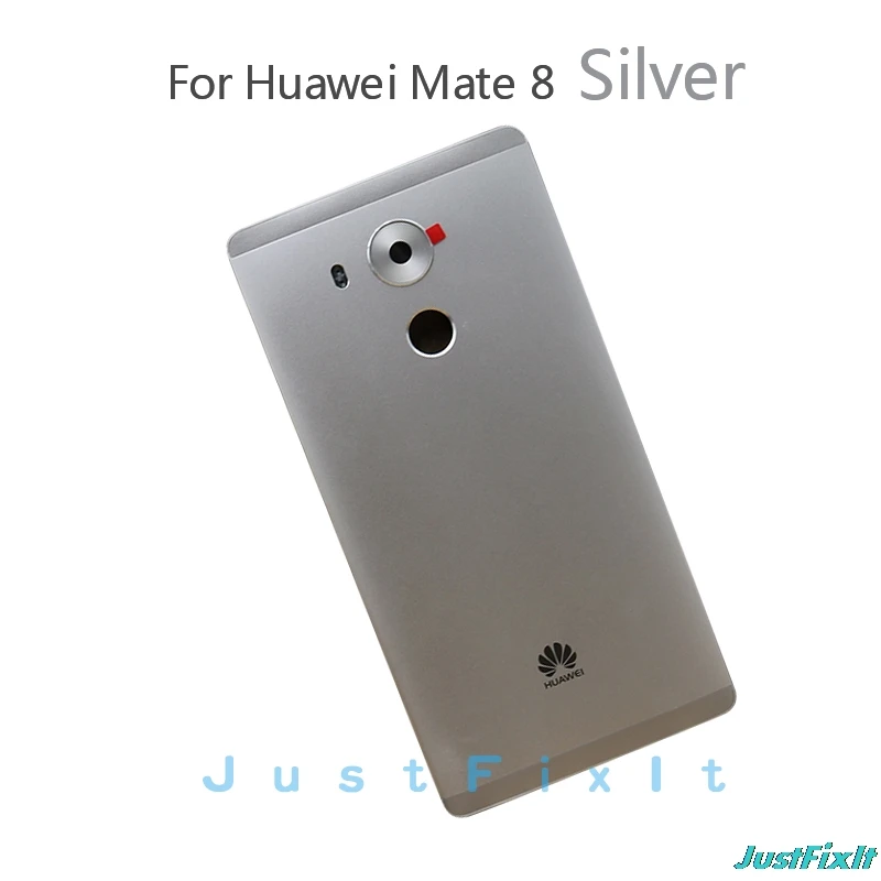 Для HUAWEI mate 8 с объективом камеры+ Кнопки громкости питания Замена задней двери батарея чехол металлический чехол на заднюю крышку