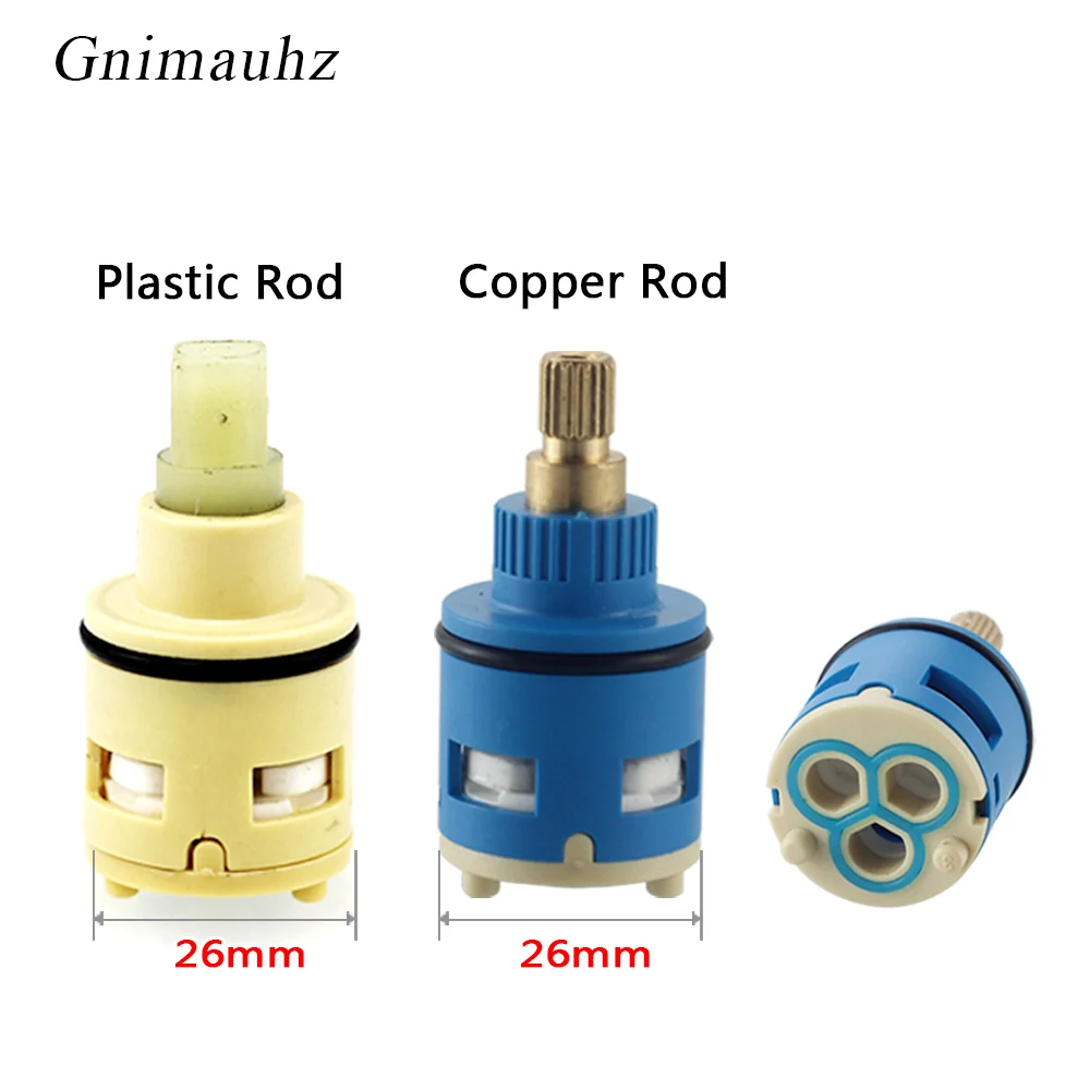 26MM Shower Faucet Spool Third Gear Ceramic Spool Shower Mixer Faucet 3 position switching Tap valve Three-Hole Diversion Spool faucet cartridge