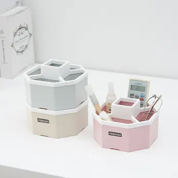 

1Pc Desktop Storage Box Cosmetics Storage Box Creative Storage Case Multi-function Box for Home Women Table Storage