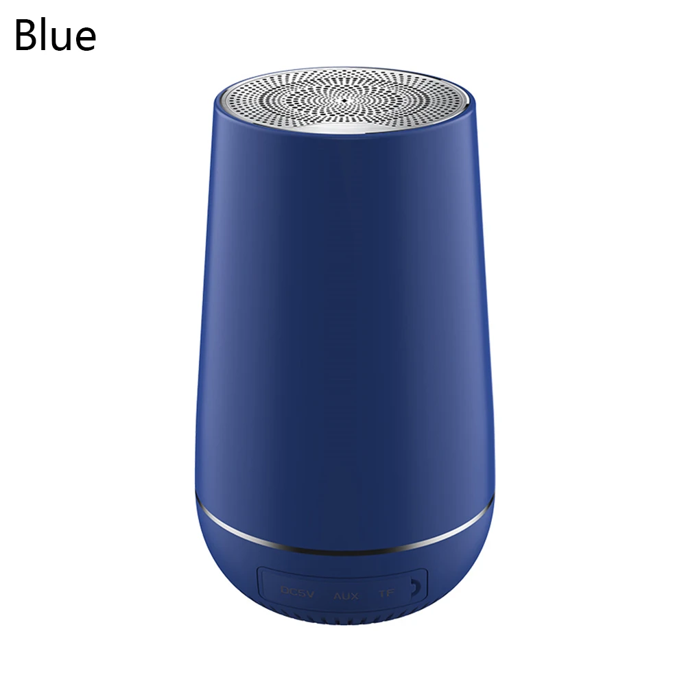 Синий Y5-TWS Bluetooth динамик беспроводной открытый портативный Bluetooth 5,0 Hi-Fi бас встроенный Hd микрофон Bluetooth мини-динамик Новинка - Цвет: Синий