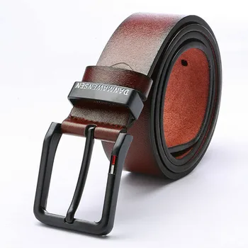 

Luxury Brand Mens Leather Belt Alloy Material Pin Buckle Business Retro Men's Jeans Wild High Quality Designer Belts