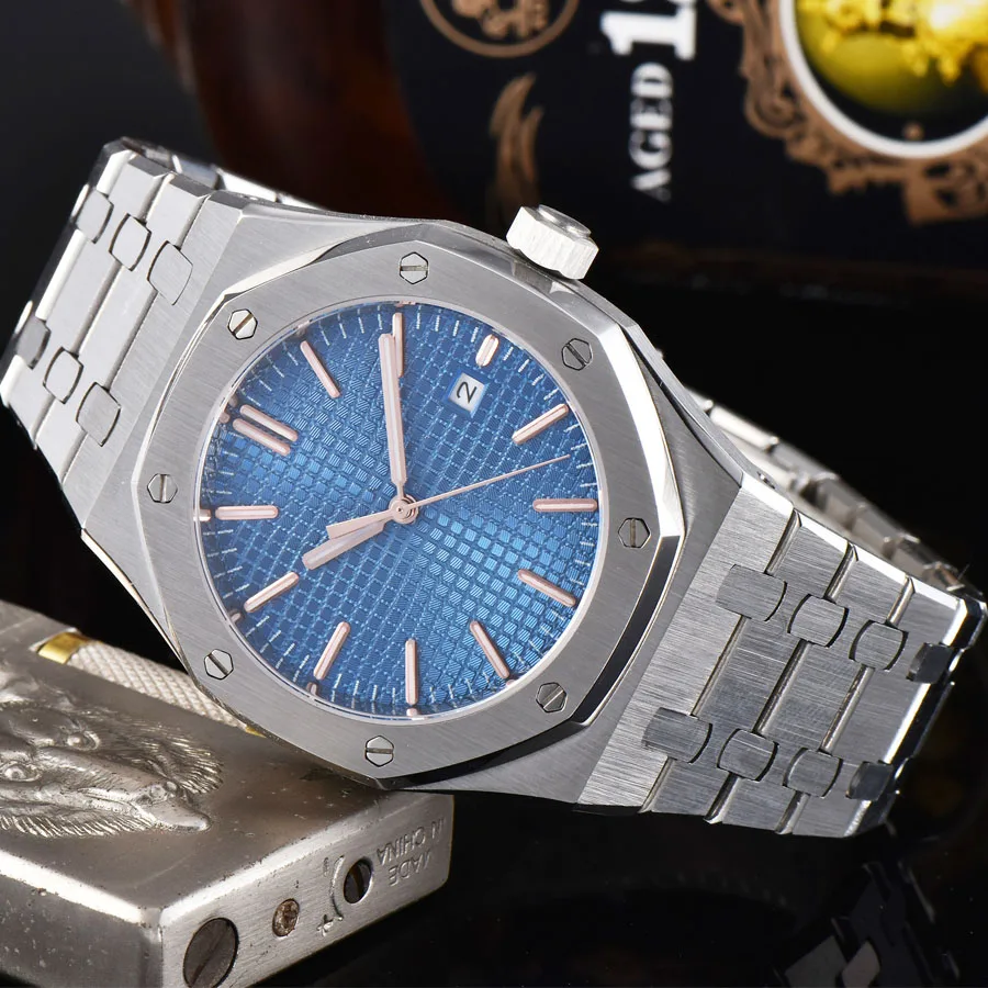 

watch men automatic mechanical watch date Luminous waterproof 316L Solid stainless steel 41MM LM66