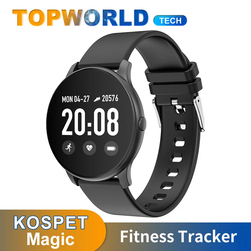 KOSPET Magic умные часы отображающие сердцебиение кровяного давления рабочей Measunment