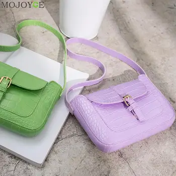 

Chic Retro Women Classic Texture Creative Design Totes Shoulder Bag Portable Durable Solid Flap Small Handbags Purse
