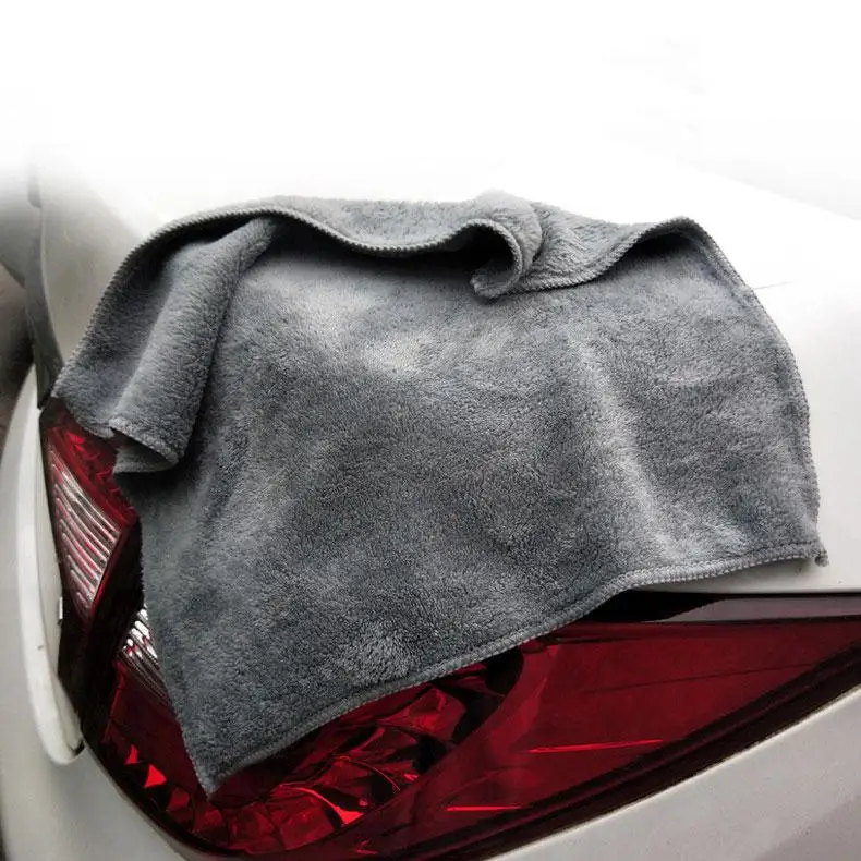 

Ultra Soft Microfiber Cloth Car Wash Beauty Special Wax Towel Car Not Lint Water Car Cleaning Tool 30*40cm Auto Care Detailing
