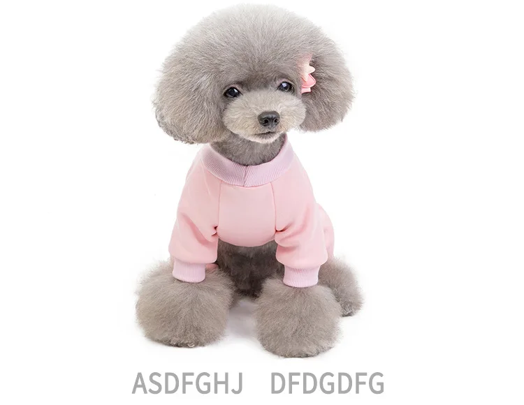 Free Shipping Pet Dog Products Little Duck Animal Pattern Thickness Breathable Jumpsuit Rompers Cloth Goods