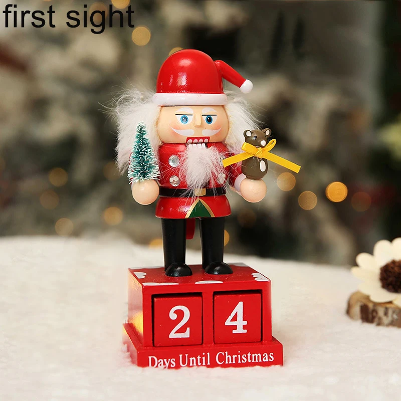 

Home Christmas Decoration Wooden Christmas Advent Calendar Family Night Decoration Office Christmas Decoration Advent Calendar