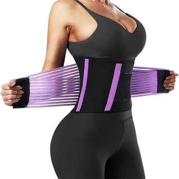 Waist Trainer Belt,Gym Lumbar Belt,Elastic Slimming Body Shaper,Fitness Belt Sport Girdle,Workout Lumbar Spine Strap for Women 1