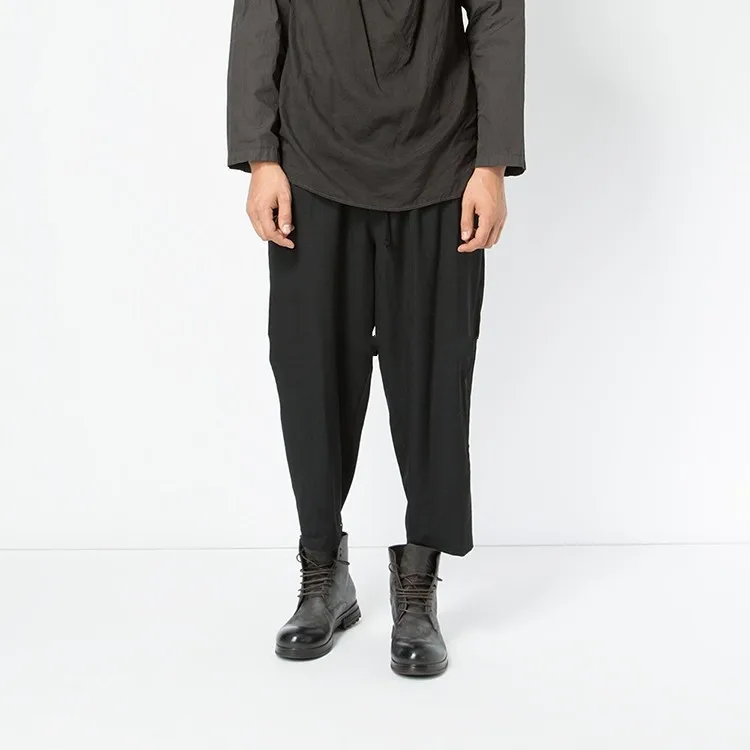 

Новинка, Мужская одежда, стиль волос, женская одежда ручной работы, эластичная талия, повседневные брюки, костюмы