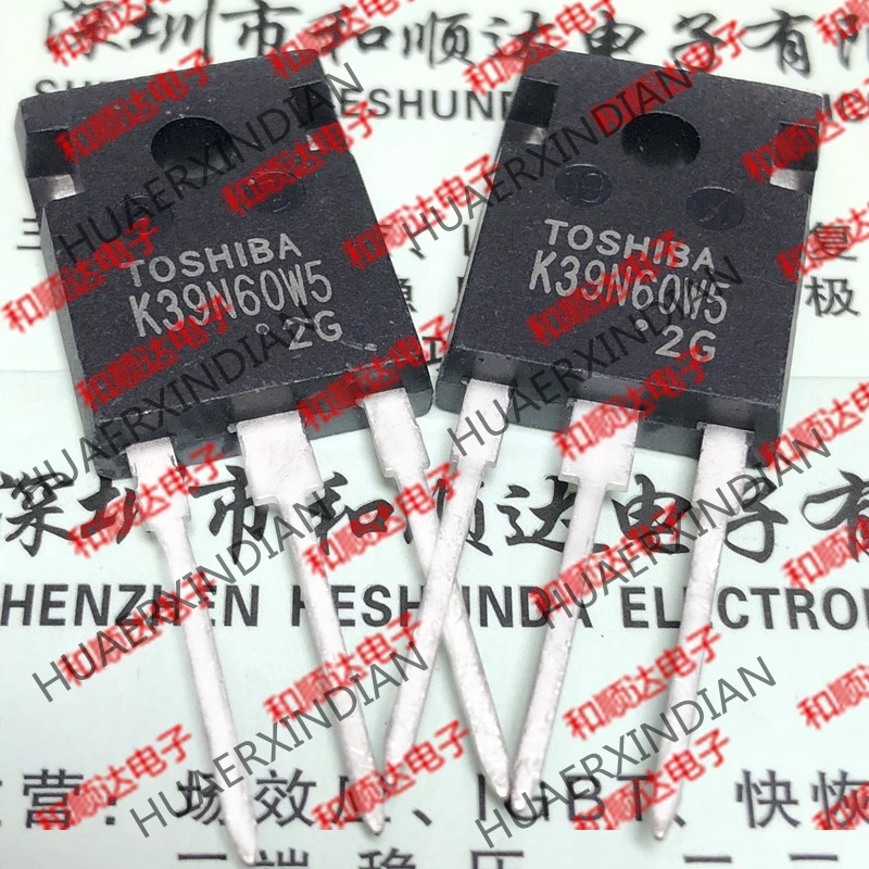 5 шт., новые оригинальные кнопки TK39N60W5 K39N60W5-247 600V 38.8A