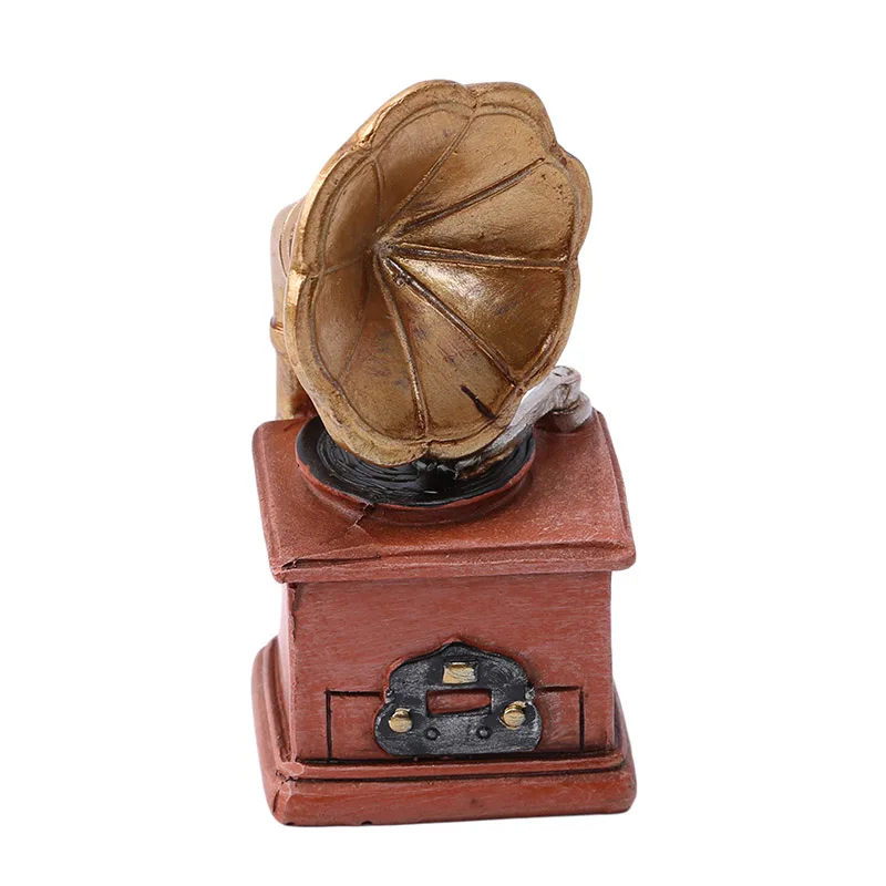 phonograph Горячая Распродажа, ретро смоляные мини-украшения, Креативные фотографии, идеи для съемки новорожденных, реквизит для фотосъемки, аксессуары для студии - Цвет: phonograph