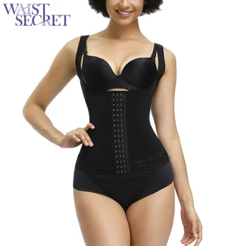 

WAIST SECRET Women Waist Trainer Push Up Vest Slimming Belt Shaperwear Tummy Belly Girdle Body Shaper Waist Cincher Corset Vest